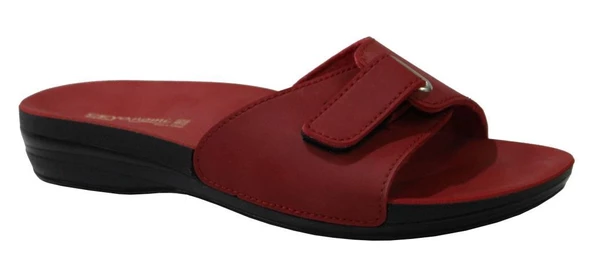 Ceyo Marina-1 Kırmızı Ortapedik Bayan Terlik & Sandalet ürün görseli