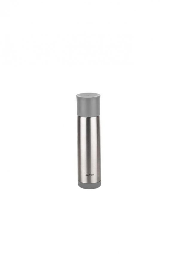 Tantitoni Gri Kapaklı Paslanmaz Çelik Termos 500ml