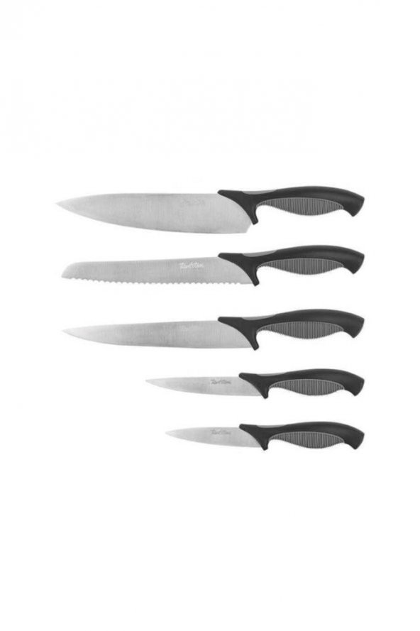 Akrilik Bloklu 6 Parça Bıçak Seti - 3