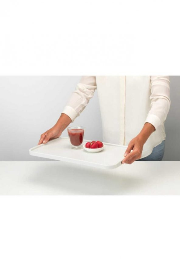 Tasty+ Lıght Grey Kesme Tahtası Ve Servis Tepsisi 27x43cm - 4