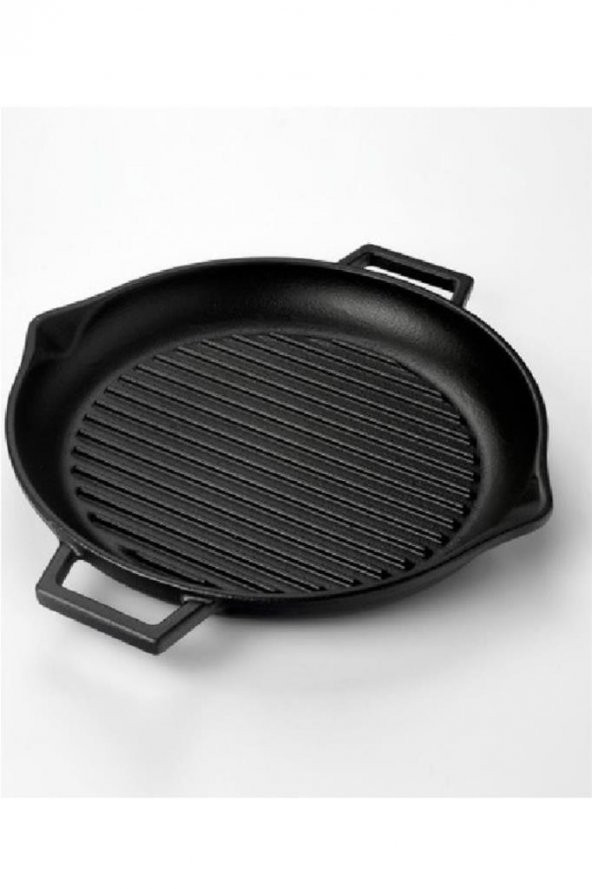 Aryıldız Döküm Demir Grill Yuvarlak 30 Cm - Siyah - 005ar421897 - Resim 2