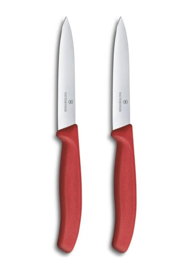 VICTORINOX Kırmızı 10 cm Soyma Bıçağı