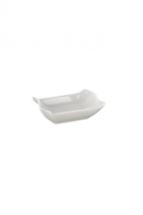 ultraform Porselen Kıvrımlı Sosluk Std 10x7cm