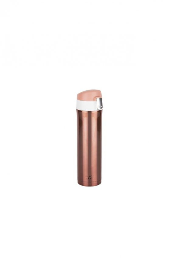 Pembe Rose Gold Paslanmaz Çelik Termos 450ml - 3