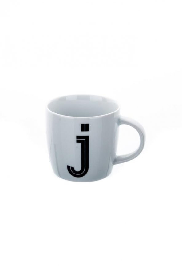 Siyah Harf Kupa - J - 2
