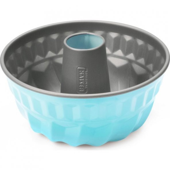 KAISER Colour Borulu Kek Kalıbı Buz Mavisi 22 Cm
