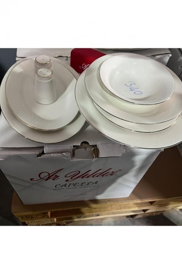 Aryıldız Ar038123 Capella Gold 30 Parça Yemek Takımı - 2