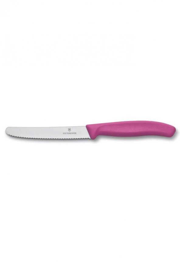 VICTORINOX Pembe 11cm Sosis Domates Bıçağı Vt 6.7836
