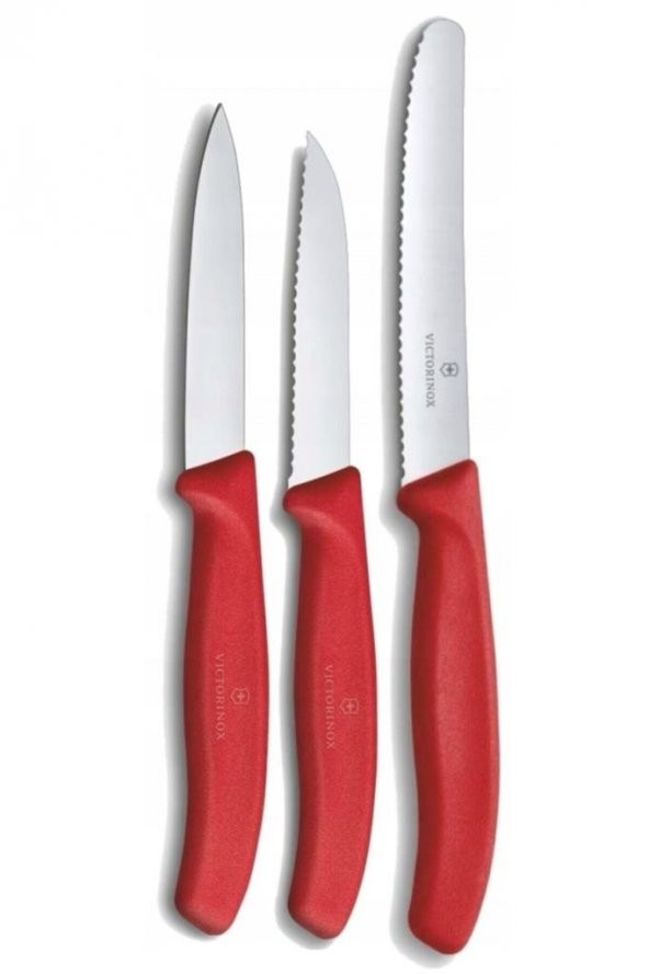 VICTORINOX Kırmızı Swiss Classic Soyma Bıçağı Seti