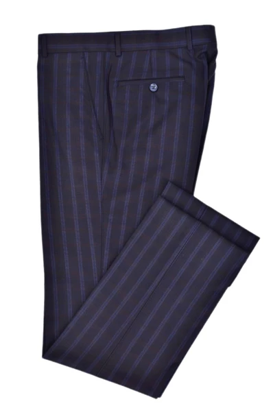 Erkek Silim Fit Ekose Kumaş Pantolon KM-009588 - Resim 5