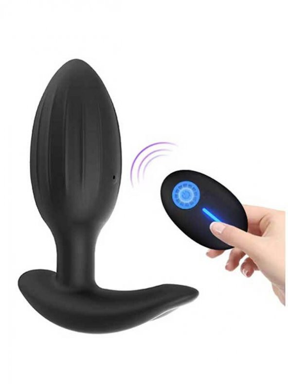 Titreşimli Uzaktan Kumandalı Anal Plug - 1