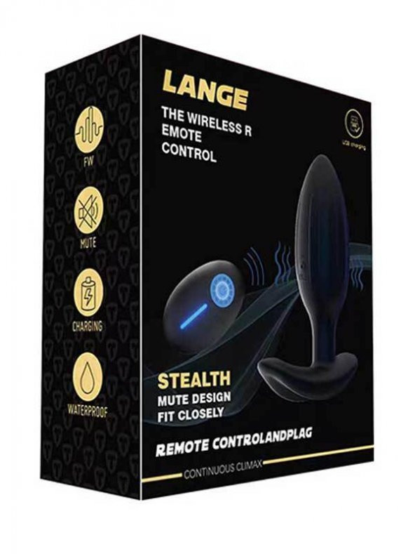 Titreşimli Uzaktan Kumandalı Anal Plug - 2