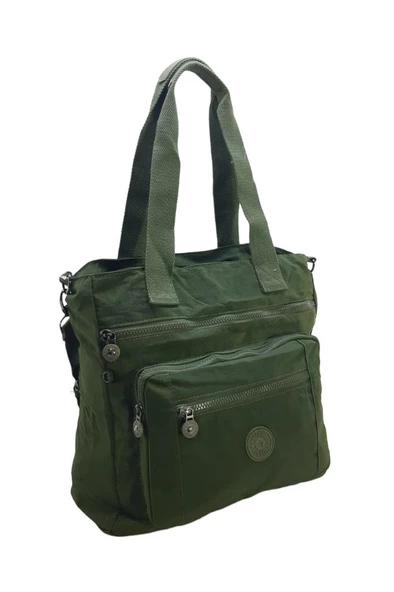 Klinkır Kadın Omuz Çantası Fonksiyonel Kullanım Omuz ve Çapraz Askılı Bayan Çanta - Resim 8