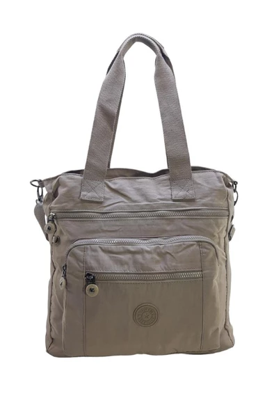 Klinkır Kadın Omuz Çantası Fonksiyonel Kullanım Omuz ve Çapraz Askılı Bayan Çanta - Resim 6