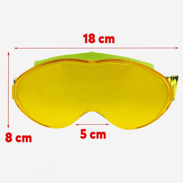 Kayak Gözlüğü Değiştirebilir Camlı Antifog Güneş Kar Koruyucu Gözlük Sarı Snowboard Glasses Gözlük - 6