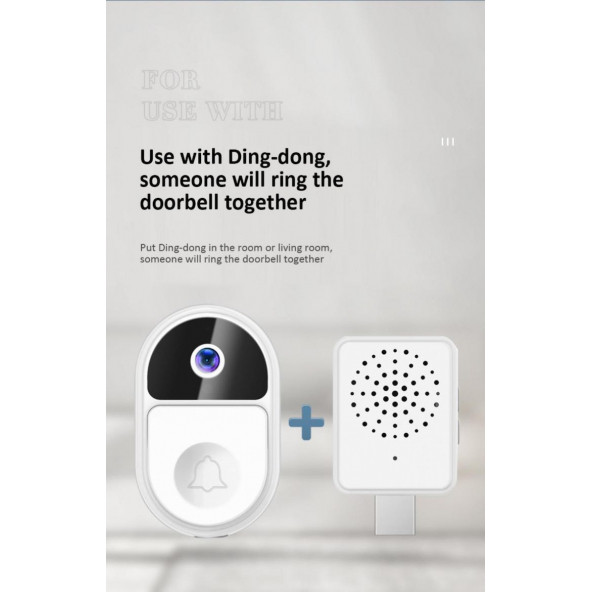 Yoosee Ys-Z1 Wifi Ip Kameralı Kapı Zili Ev Güvenlik Kamera Sistemleri - 2