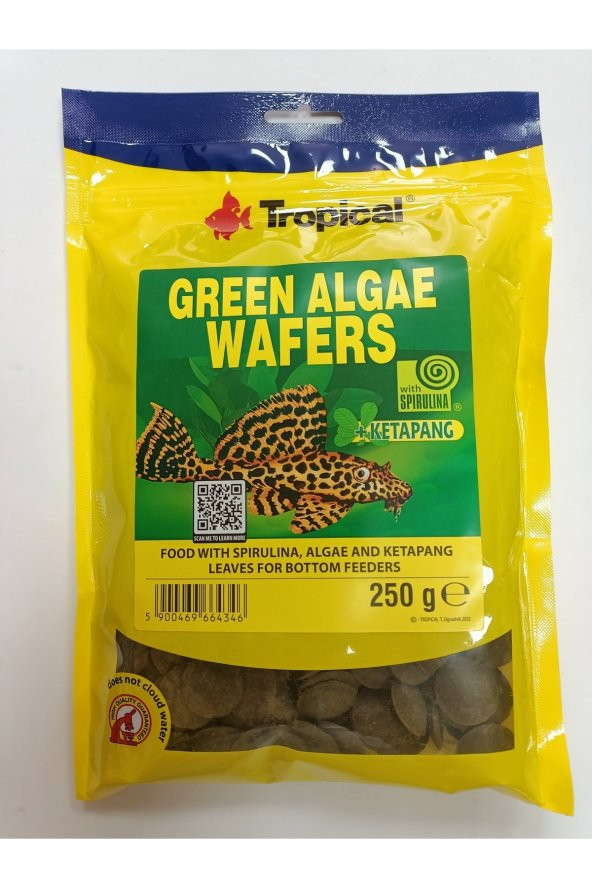 Green Algae Wafers 250 gr