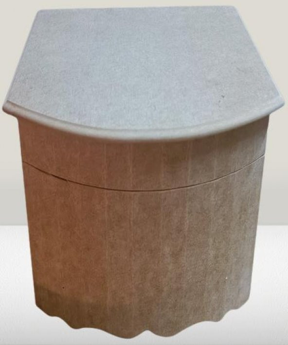 Adn Dekoratif Dikiş 90266 Hareketli Bölmeli Ahşap MDF HAM CNC Kesim El Yapım - 2