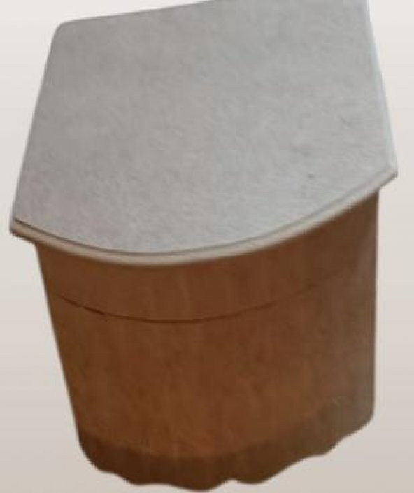 Adn Dekoratif Dikiş 90266 Hareketli Bölmeli Ahşap MDF HAM CNC Kesim El Yapım - 4