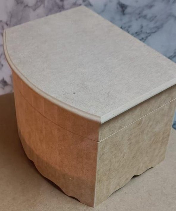 Adn Dekoratif Dikiş 90266 Hareketli Bölmeli Ahşap MDF HAM CNC Kesim El Yapım - 8