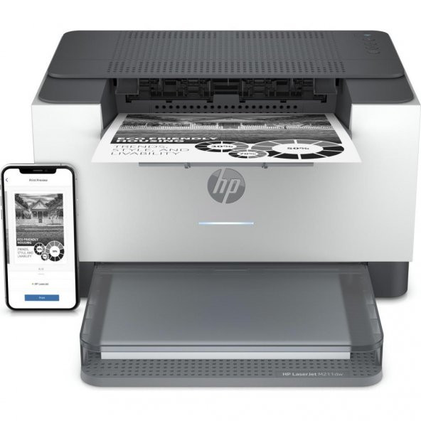 HP LaserJet M211D 9YF82A Mono Lazer Yazıcı Outlet