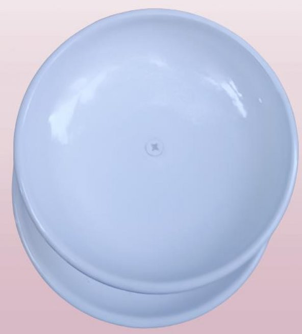 Hobi ADN 90267 Dekoratif Kuruyemiş Meyve Sunumluk Ahşap MDF Beyaz Lake El Yapım - 2