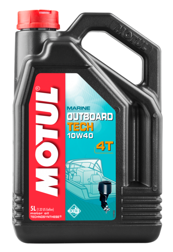 Motul Outboard Tech 10W-40 4T Motor Yağı 5 L