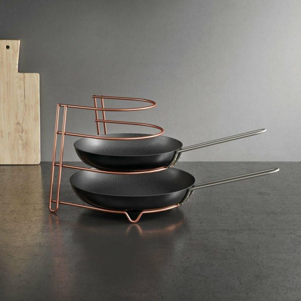 Metaltex Canyon Copper Tava Rafı Düzenleyici - 3