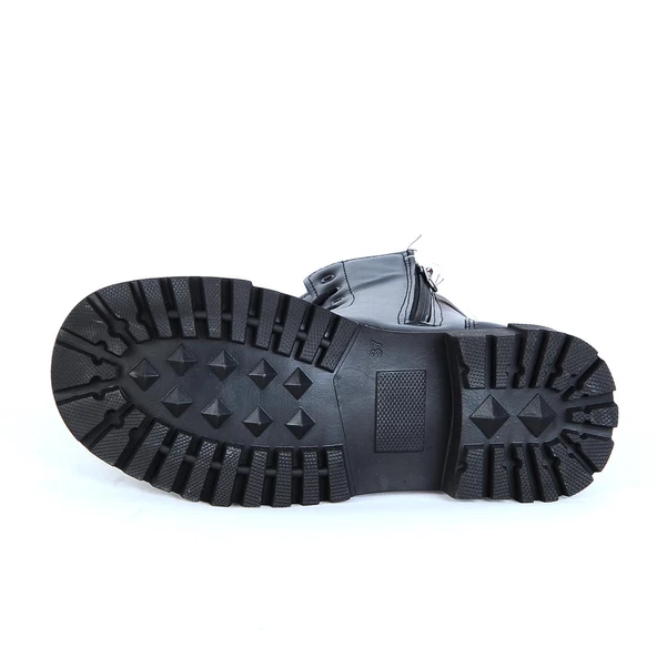 Twingo 7670 Siyah Nova Kadın Düz Bot - Resim 3