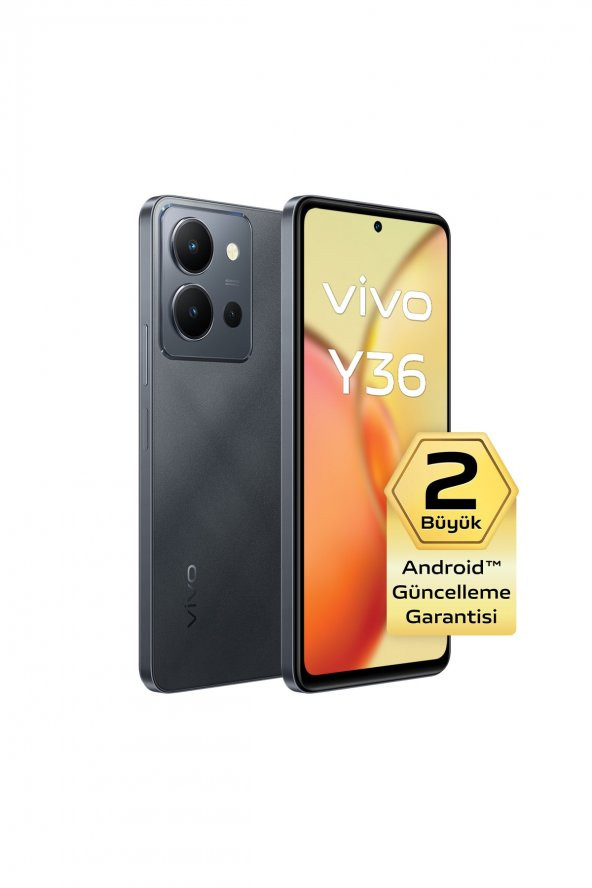 Y36 128 Gb 8 Gb Ram Meteor Siyahı ( Vivo Türkiye Garantili) - 2