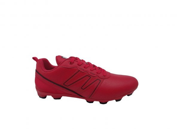 Jump 28524 Erkek Kırmızı Bağcıklı Krampon Futbol Ayakkabısı