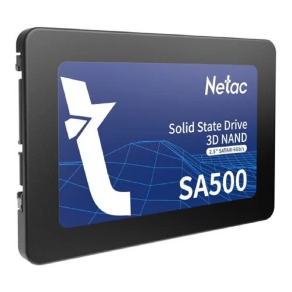 Netac SA500 512GB 2.5 SSD Disk NT01SA500-512-S3X 520/450MB/s, SATA3, 3D NAND, R/W upto - Resim 4