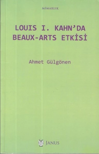 Louis I. Kahn'da Beaux-Arts Etkisi