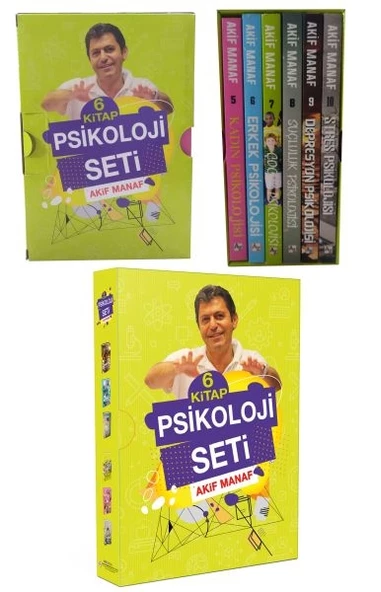 Akif Manaf Psikoloji Seti - 6 Kitap