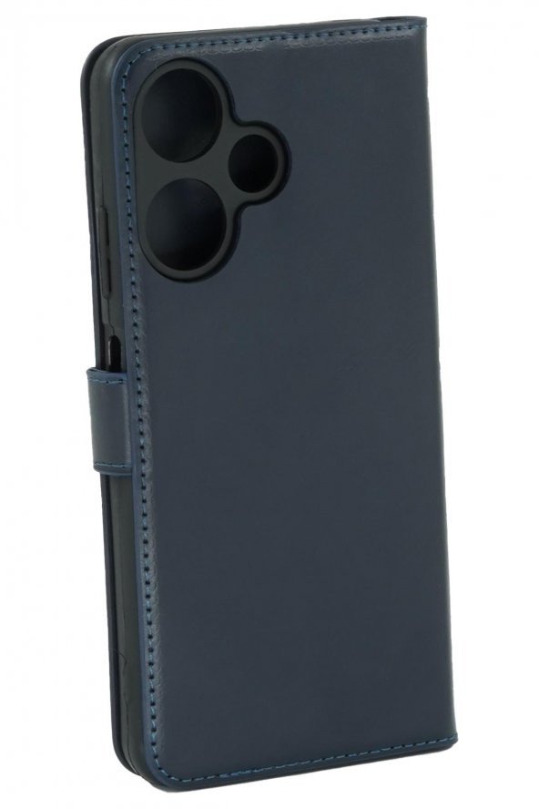 Infinix Hot 30i Uyumlu Kamera Korumalı Cüzdanlı ve Kapaklı Kılıf - Resim 8