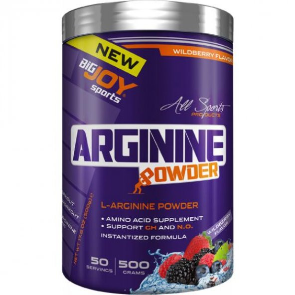 BigJoy Arginine Powder 500gr/Orman Meyveli