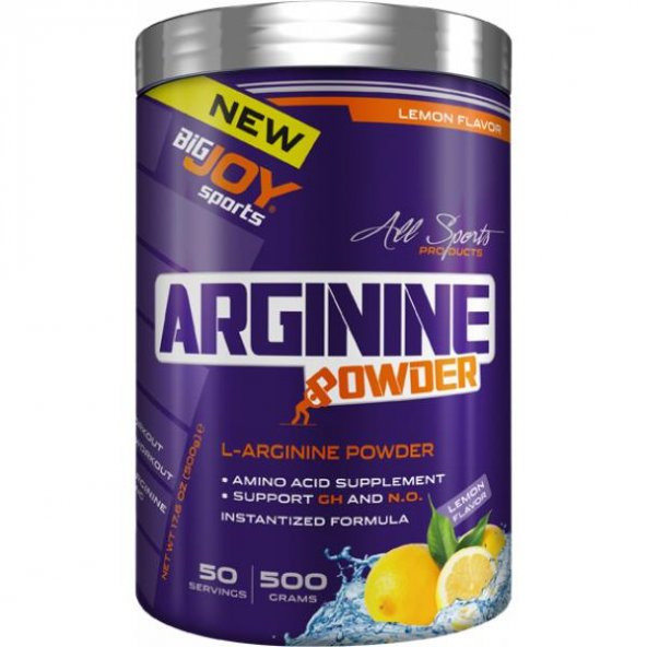 BigJoy Arginine Powder 500gr/Limon