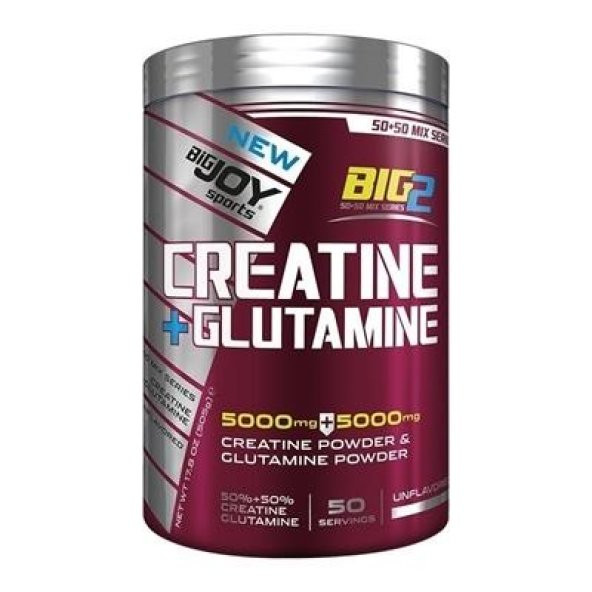 Bigjoy Sports Creatine+Glutamine/505 Gr