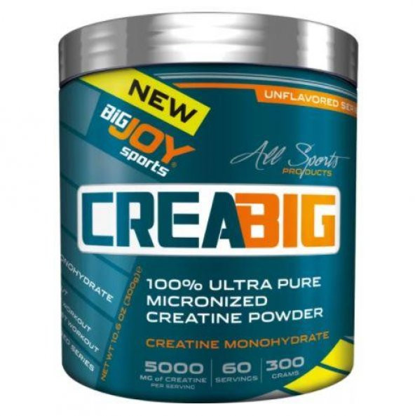 BigJoy Sports CreaBig Kreatin Powder/300 gr/Aromasız