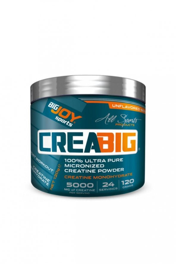 BigJoy Sports CreaBig Kreatin Powder/120 gr/Aromasız