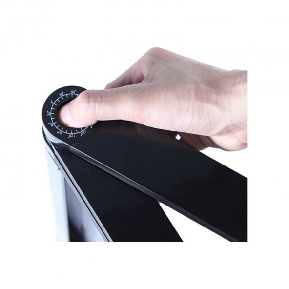 Azemax Portatif Katlanabilir Mous Padli Çift Fanlı Notebook Masası - 3