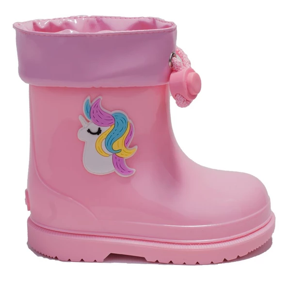 İgor W10253 Bimbi Unicornio Pembe Ortopedik Kız Çocuk Yağmur Çizme - Resim 2