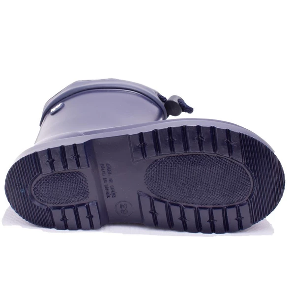 İgor W10101 Chufo Cuello Borreguıllo Lacivert Ortopedik Erkek Çocuk Yağmur Çizme - 4