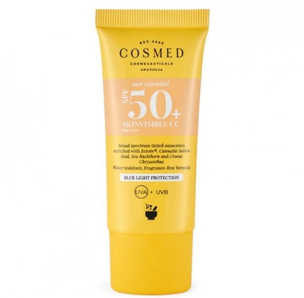 Cosmed Sun Essential Spf50+ Skinvisible CC Krem 30 ml