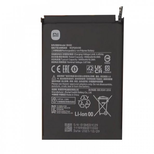 Redmi Note 11 - 11S Pil Batarya BN5D