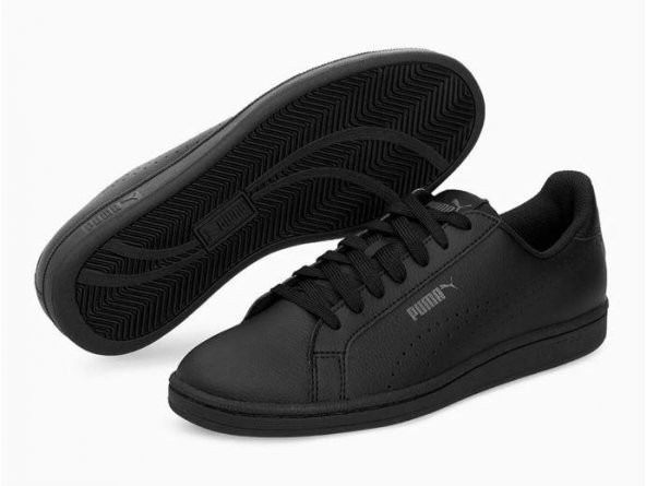 Puma Unisex Sneaker Smash Perf Siyah Kadın Spor Ayakkabısı 36372207