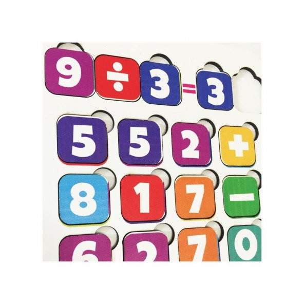 Moon Beavers Ahşap Hesap Makinesi Eğitici Öğretici Geliştirici Okula (Matematik) Katkı Sağlayan Sağlıklı Oyuncak - 4