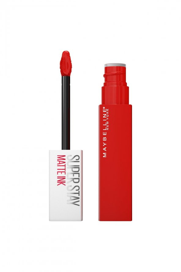 Maybelline New York Super Stay Matte Ink Likit Mat Ruj - 320 Individualist- Kırmızı - 2