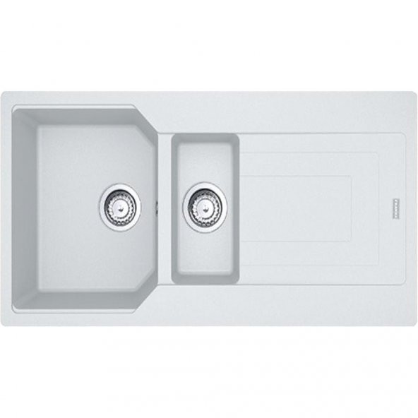 FRANKE URBAN UBG 651-100 BIANCO 1.5 GÖZLÜ GRANİT MUTFAK EVYESİ
