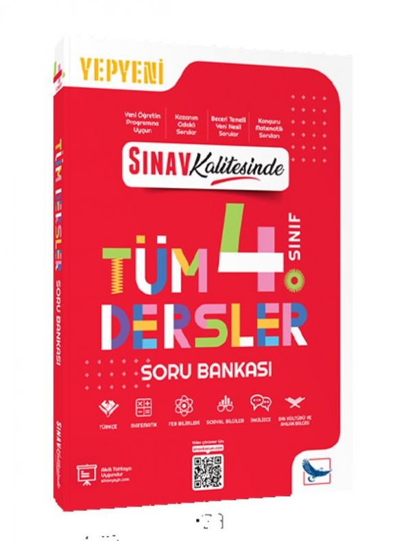 Sınav Yayınları Sınav Kalitesinde 4. Sınıf Tüm Dersler Soru Bankası - 2